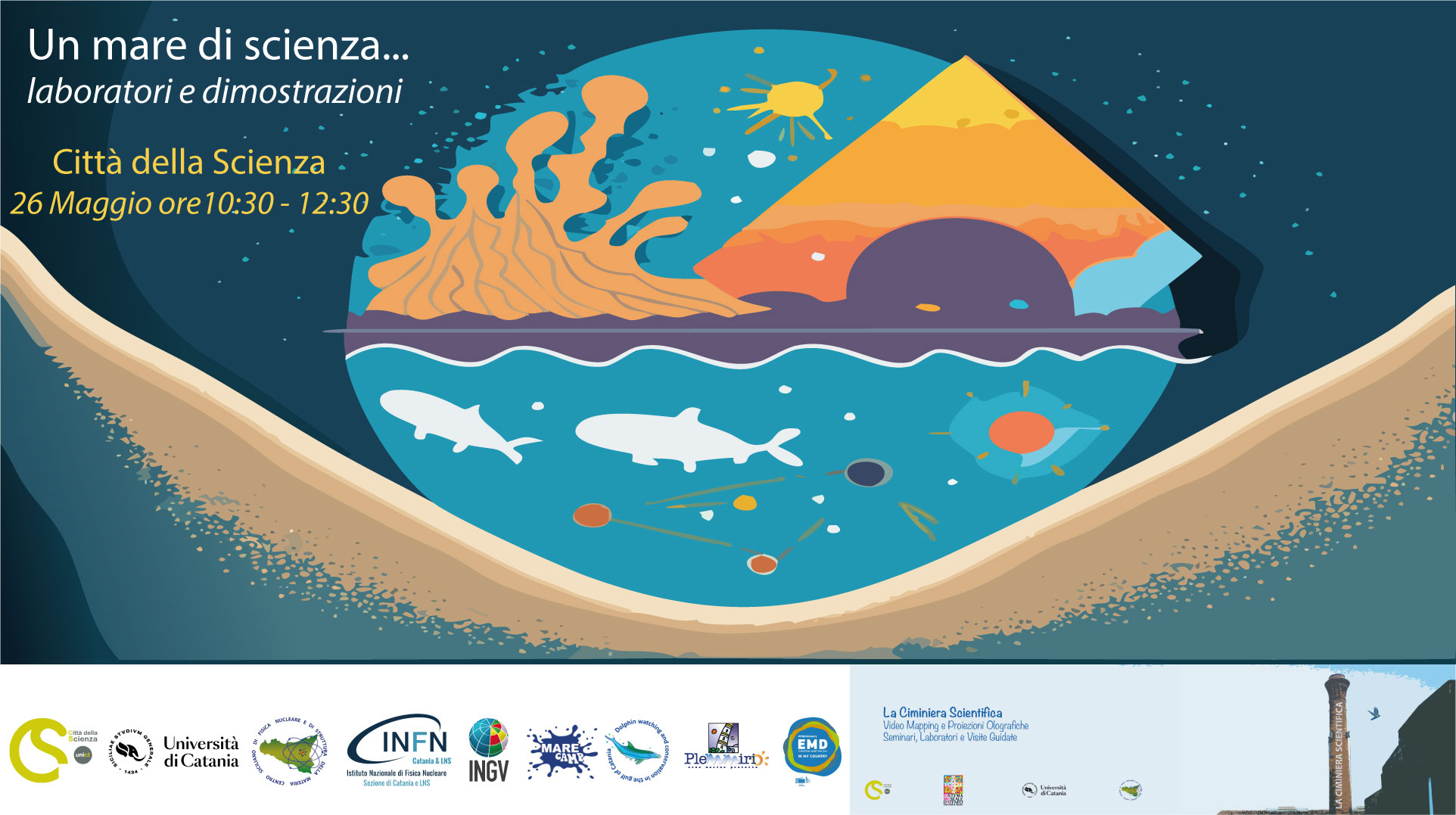 ITINERIS among the protagonists of the European Maritime Day at the Città della Scienza in Catania